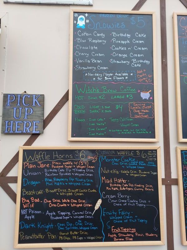 Storybook Bakery - Menu 1