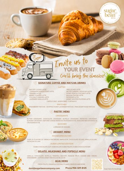 Sugar Bean & Company - Menu 1