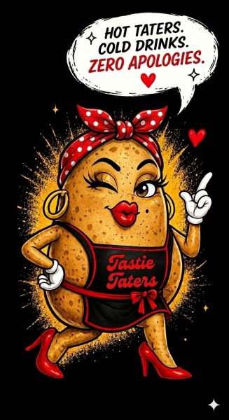 Tastie Taters - Logo