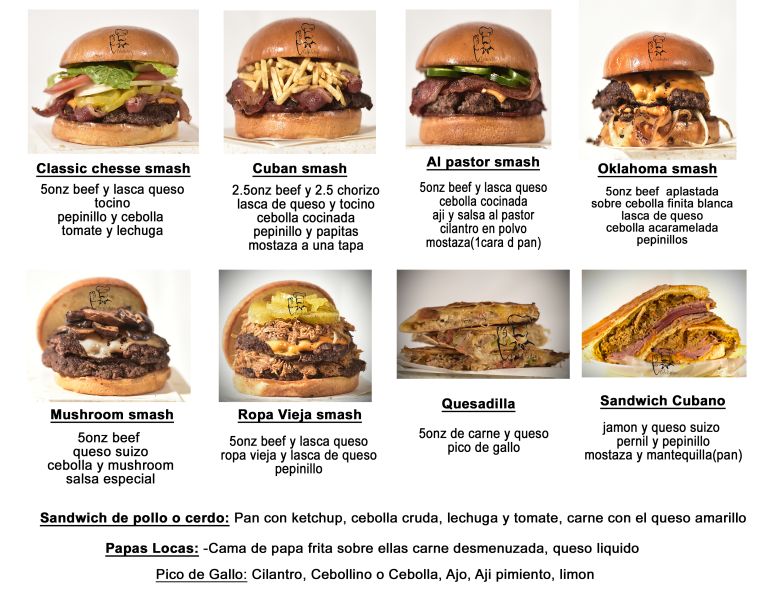 The Celebration Food Truck - Menu 1
