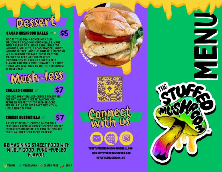 The Stuffed Mushroom - Menu 1