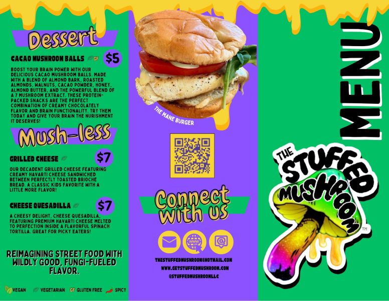 The Stuffed Mushroom - Menu 1