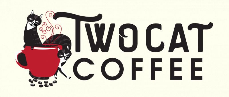 Two Cat Coffee - Logo