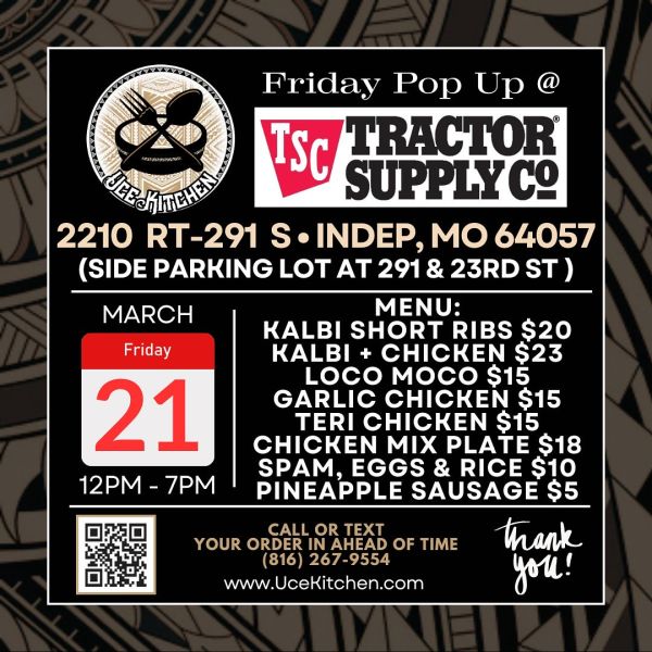 Uce Kitchen - Menu 1