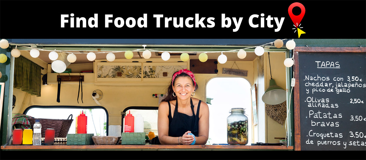 Find Food Trucks by City!